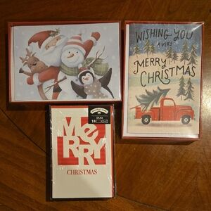 Merry Christmas Card Sets